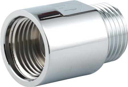 Kontraventil 1/2" med muffe og nippel