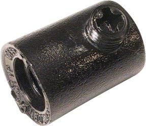 Pinol relief med 10 mm invändig gänga svart