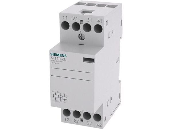Siemens 5TT5033-2 Installationsbeskyttelse 4 x brydekontakt 24 A 1 stk