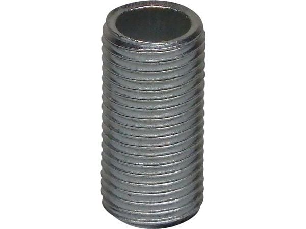 Rörnippel M10x1x30MM rund elgalvaniserad