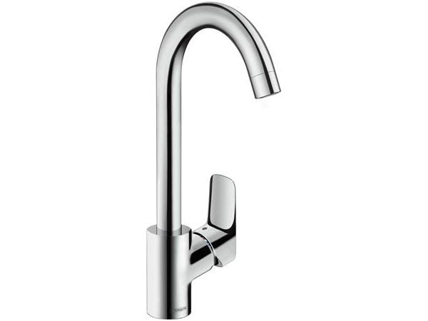 HG Logis 260 køkken - køkkenarmatur m/høj svingtud, krom HG nr. 71835