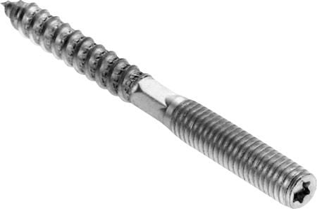 Walraven ansatsskrue M10x60mm - Rustfrit stål 1.4301. Fastgørelse i væg eller loft