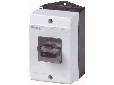 Eaton P1-25/I2, Vipukytkin, 3P, Musta, Valkoinen, IP65, 100 mm, 107 mm