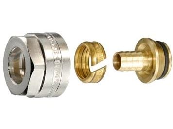 Roth Fordelerkobling 20mm x ¾" Euro Fordelerkobling ¾” EURO x 20mm, messing