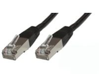 MicroConnect - Nettverkskabel - RJ-45 (hann) til RJ-45 (hann) - 20 m - FTP - CAT 6 - svart