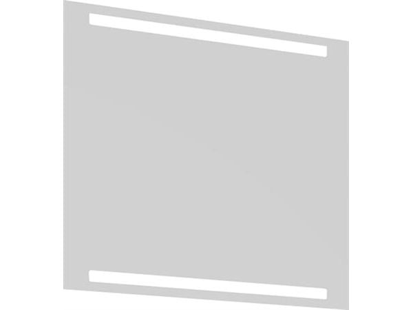 Dansani Mido Speil 70x80 cm med integrert LED-lys i topp/bunn Dansani Mido Speil 70x80 cm med integrert LED-lys i topp/bunn