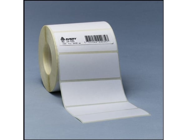 Avery - Hvit - 50 x 102 mm 1000 stk (1 rull(er) x 1000) flerbruks merkelapper