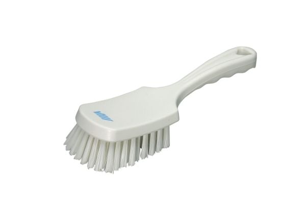 VIKAN Vaskebørste med kort skaft, 270 mm, Stiv, Hvid