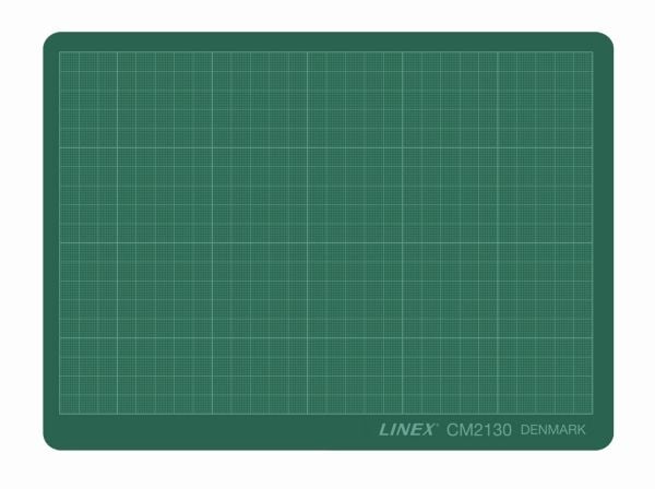 Linex 100412209, Grønn, Plastikk, A4, 300 mm, 210 mm, 3 mm