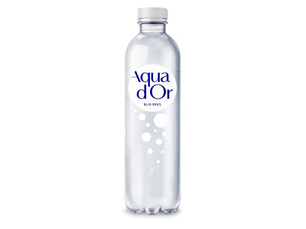 Kivennäisvesi Aqua d'Or 0,5 ltr Gentle fizz,12 fl x 0,5 ltr/krt