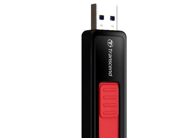 Transcend JetFlash 760 - USB-flashstasjon - 128 GB - USB 3.0 - svart