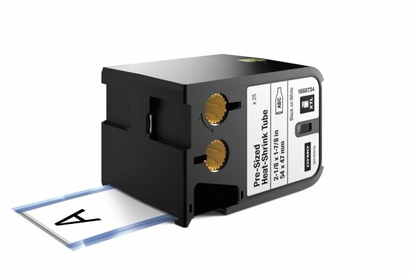 DYMO XTL - Svart på hvitt - 54 x 47 mm 25 stk (1 rull(er) x 25) slange - for XTL 500