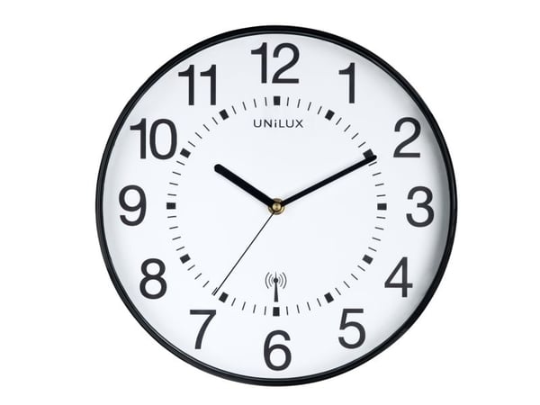 Seinäkello Unilux Maxi WAVE musta Ø37,5cm Seinäkello Unilux Maxi WAVE musta Ø37,5cm