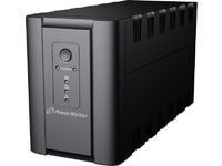PowerWalker VI 1200 - UPS - AC 220/230/240 V - 600 Watt - 1200 VA - 7 At - USB - lähtöliitännät: 4 - musta
