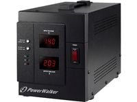 PowerWalker AVR 3000/SIV - Automatisk strømregulator - AC 230 V - 2400 Watt - 3000 VA - output-stikforbindelser: 2 - lajittelu