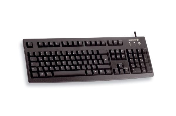 CHERRY G83-6105 - Näppäimistö - USB - saksa/kyrillinen - musta