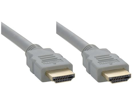 Cisco - HDMI-kaapeli - HDMI uros HDMI-uros - 3 m - harmaa - Webex Room Kit Plus, Room Kit Plus - GPL, Room Kit Plus - MSRP Cisco - HDMI-kaapeli - HDMI uros HDMI-uros - 3 m - harmaa - Webex Room Kit Plus, Room Kit Plus - GPL, Room Kit Plus - MSRP