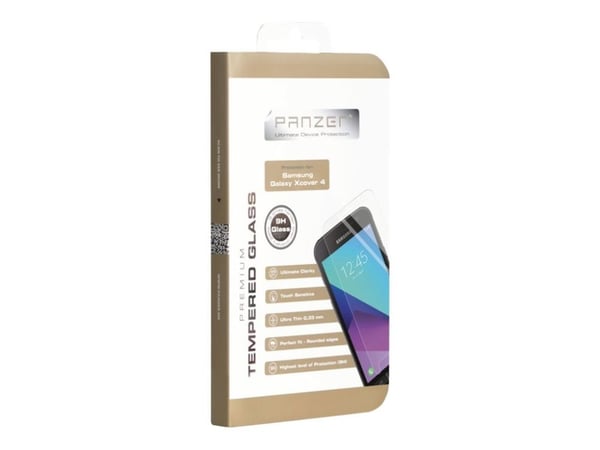 Panzer Premium Tempered - Skjermbeskyttelse for mobiltelefon - glass - for Samsung Galaxy Xcover 4