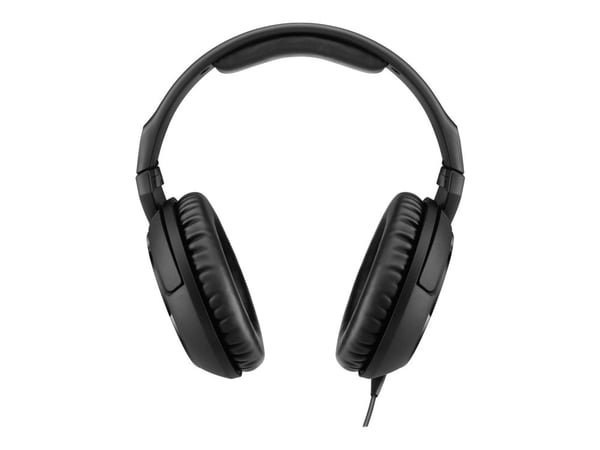 Sennheiser HD 200 PRO - Hodetelefoner - full størrelse - kablet - 3,5 mm jakk - svart