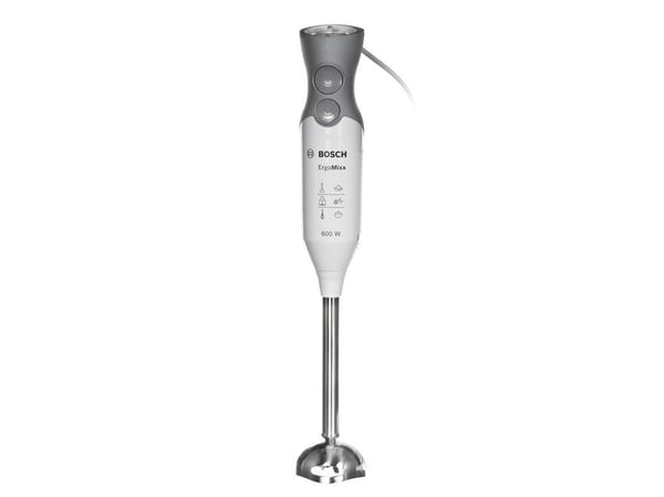 Bosch MSM66155, Upotettava sekoitin, 600 W, Harmaa, Valkoinen