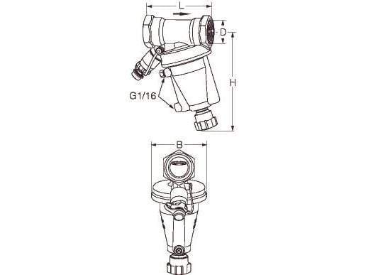 TA STAP 15mm 5-25 Kpa - Differenstrykregulator