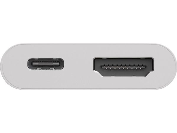 Goobay 62110, Koblet med ledninger (ikke trådløs), USB 3.2 Gen 1 (3.1 Gen 1) Type-C, Hvit, 60 Hz, HDMI, USB 3.2 Gen 1 (3.1 Gen 1) Type-C, Akrylonit...