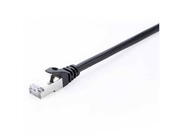 V7 - Koblingskabel - RJ-45 (hann) til RJ-45 (hann) - 5 m - STP - CAT 6 - formstøpt, uten hindringer - svart