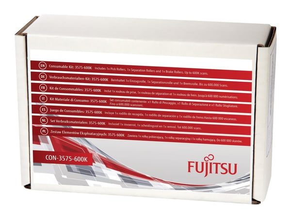 Fujitsu Consumable Kit: 3575-600K - Förbrukningsartiklar för skanner - för fi-6400, 6800