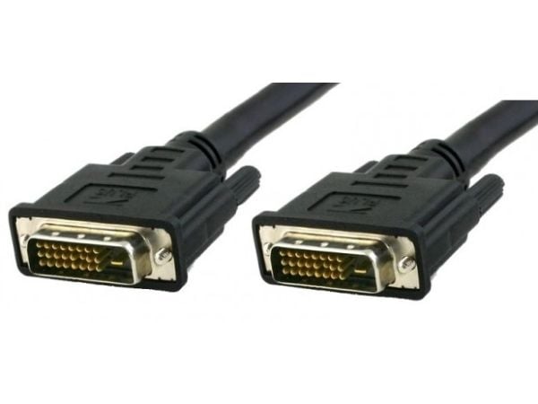 Techly 3.0m DVI-D Dual Link M/M, 3 m, DVI-D, DVI-D, Hankjønn, Hankjønn, Sort
