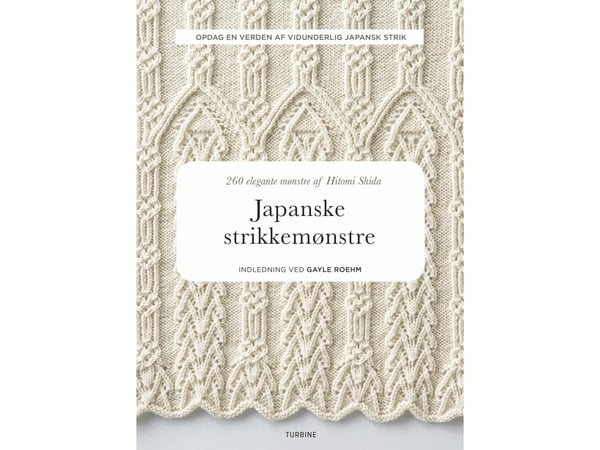 Japanske strikkemønstre | Hitomi Shida | Språk: Dansk