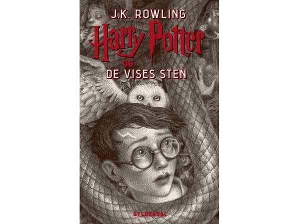 Harry Potter 1 - Harry Potter ja viisasten kivi - Rowling Joanne Kathleen - kirja (esite) | Kieli: Tanska