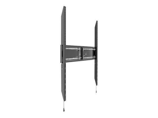 Multibrackets M Universal Wallmount Fixed HD - Monteringssett (veggmontering) - for flatpanel - svart - skjermstørrelse: 60"-110" - monteringsgrens...