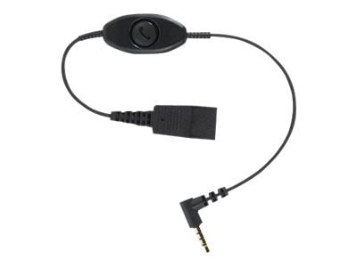 Jabra - Hodetelefonkabel - Quick Disconnect hann til mini-phone stereo 3.5 mm hann - 30 cm