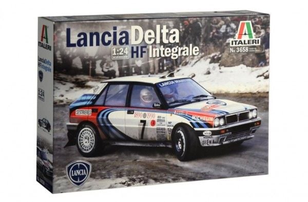 1:24 Lancia HF Integrale plastbyggesett