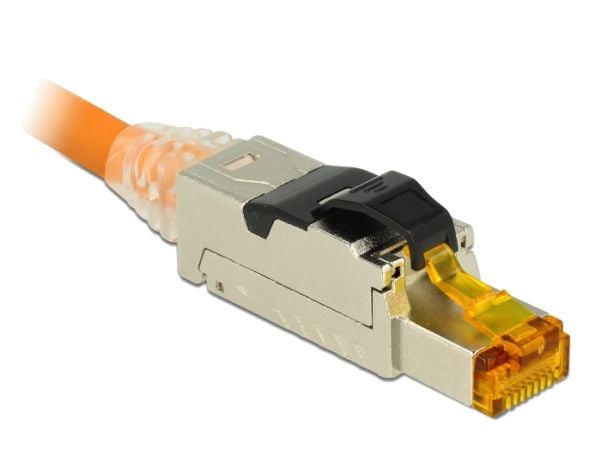 Delock - Nettverkkontakt - RJ-45 (hann) - 6.22 cm - CAT 6a