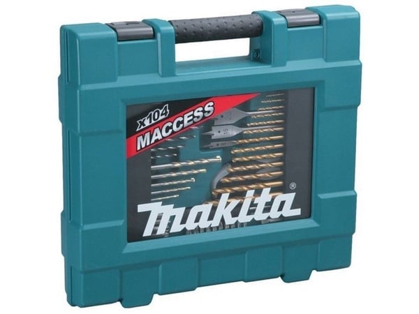 Makita boringstilbehør sett 104 deler D-31778