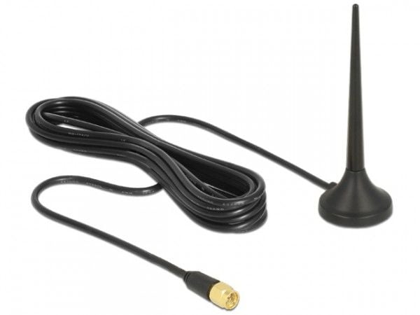 Delock - Antenn - smart hem - 3 dBi - rundstrålande - inomhus/utomhus