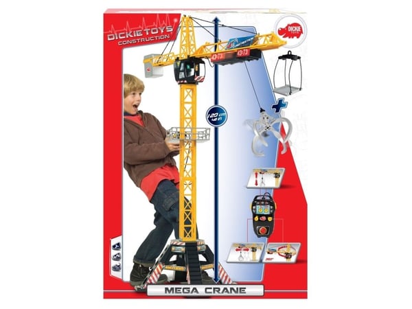Dickie Toys Mega Crane Remote Control Set