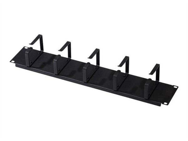 DIGITUS Professional Line DN-19 ORG-2U-SW - Rackkabelstyringspanel - svart, RAL 9005