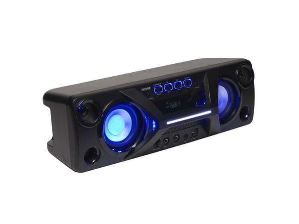 DENVER BTB-410NR - Högtalare - för bärbar användning - trådlös - Bluetooth - 2-vägs