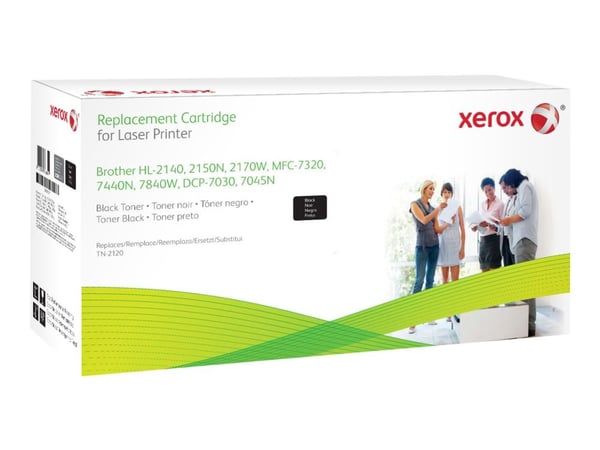 Xerox Brother HL-2140/HL-2150N/HL-2170W - Svart - kompatibel - tonerpatron (alternativ for: Brother TN2120) - for Brother DCP-7045N, HL-2150N, MFC-...