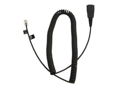 Jabra - Hodetelefonkabel - Quick Disconnect til RJ-10