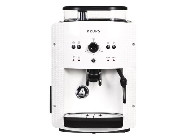 Krups EA8105, Espressomaskin, 1,6 l, Kaffe bønner, Innebygd kaffekvern, 1450 W, Hvit