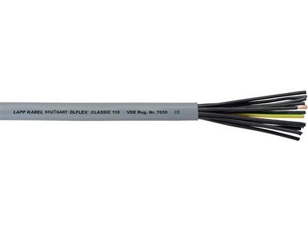 Lapp ÖLFLEX 1119604, Harmaa, Kupari, PVC-muovi, 1,3 cm, 342,278 kg/km, 543,18 kg/km