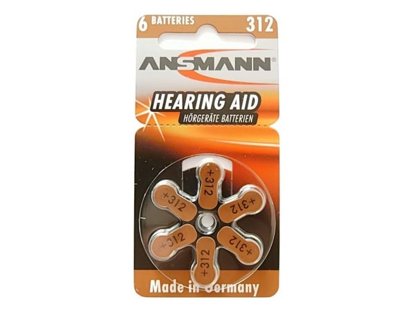 ANSMANN - Batteri 6 x - Sinkluft