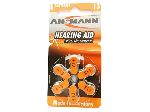 ANSMANN AZA13 - Batteri - Zink-luft