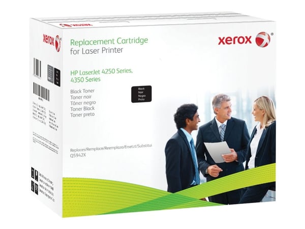 Xerox - Svart - original - tonerpatron (alternativ for: HP 42X) - for DocuPrint 4250/MRP