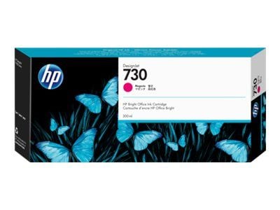 HP 730 - 300 ml - høykapasitets - magenta - original - DesignJet - blekkpatron - for DesignJet SD Pro MFP, T1600, T1600dr, T1700, T1700dr, T1708, T...