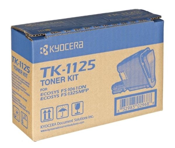 KYOCERA TK-1125, 2100 sivua, Musta, 1 kpl