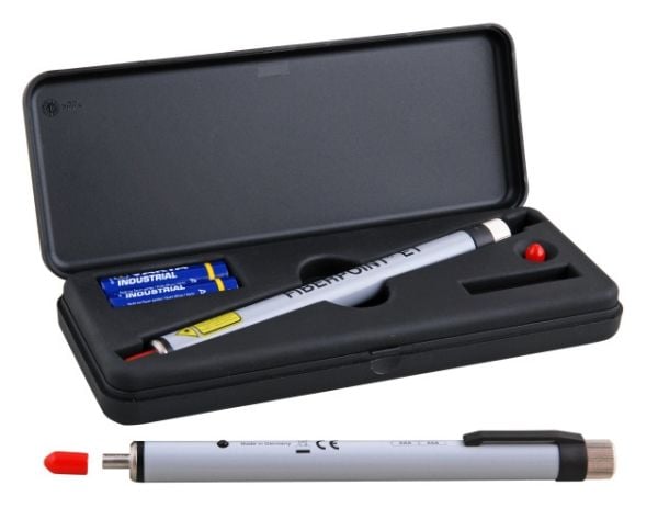 EFB Elektronik 39990.1, Lysinjektor, FC, SC, ST, Grå, Multi-modus, Enkeltmodus, AAA, Alkalinsk